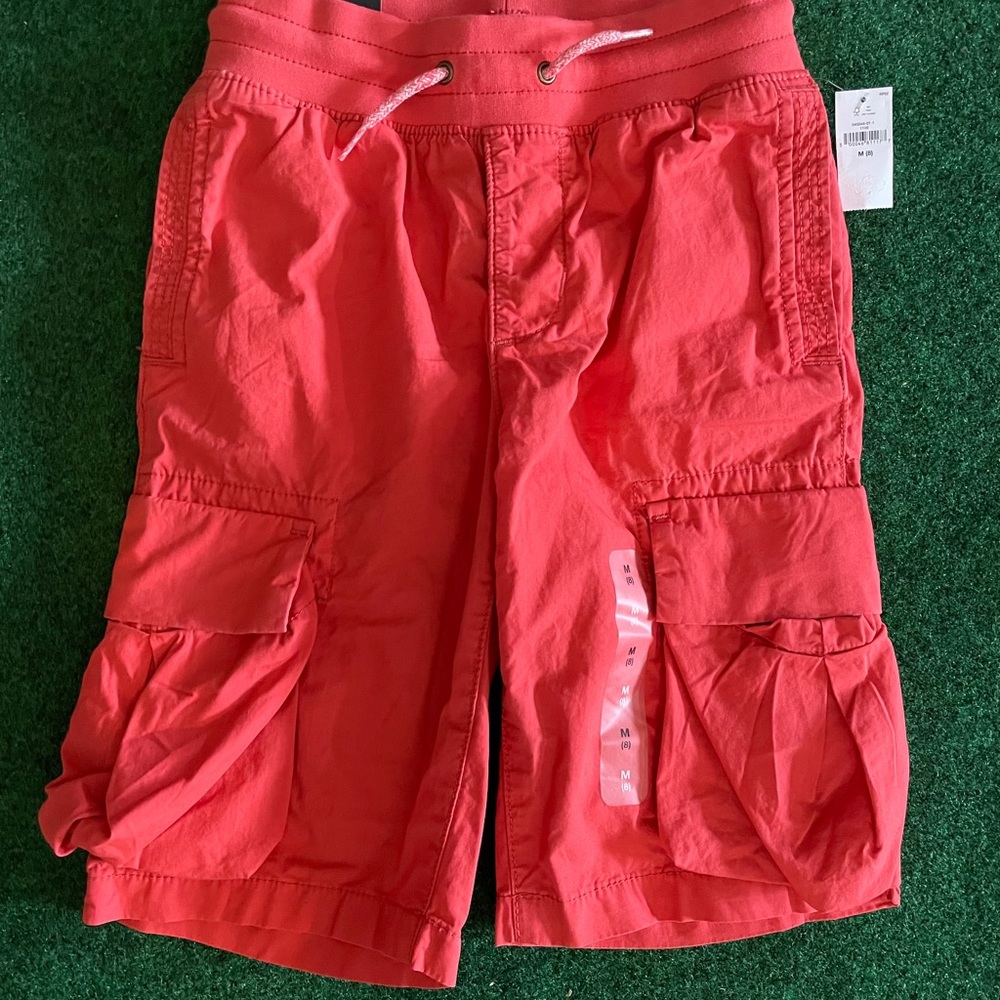 🟢 GAP kids Cargo Pull-son Shorts - size 8
